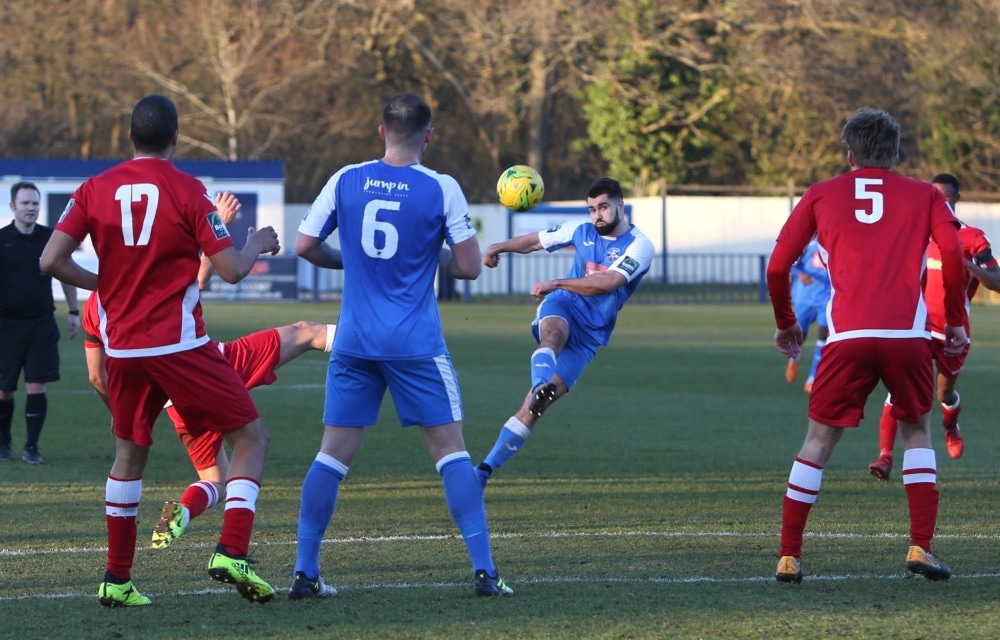 Football: Tonbridge Angels frustrated by Merstham's defence